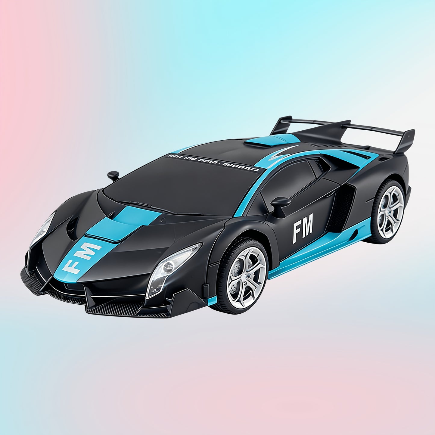 A Remote-Controlled Car That Transforms Into a Robot with a Single Button, Featuring Stylish LED Headlights, in a 1:18 Scale, Capable of 360-Degree Drifting. It'S an Ideal Gift for Christmas, Birthdays, Or Easter for Both Boys And Girls