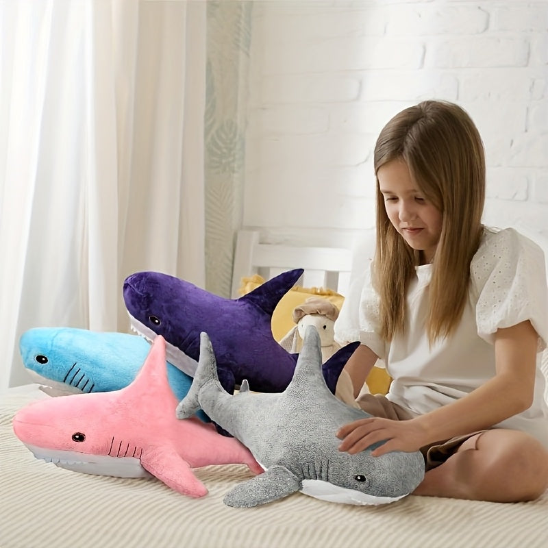 Shark Plush, Stuffed Animals, Plush, Toys, Dog Toys, Plush Animals, Throw Pillows for Couch, Gifts for Girls, Home Decor, Birthday Gifts for Women