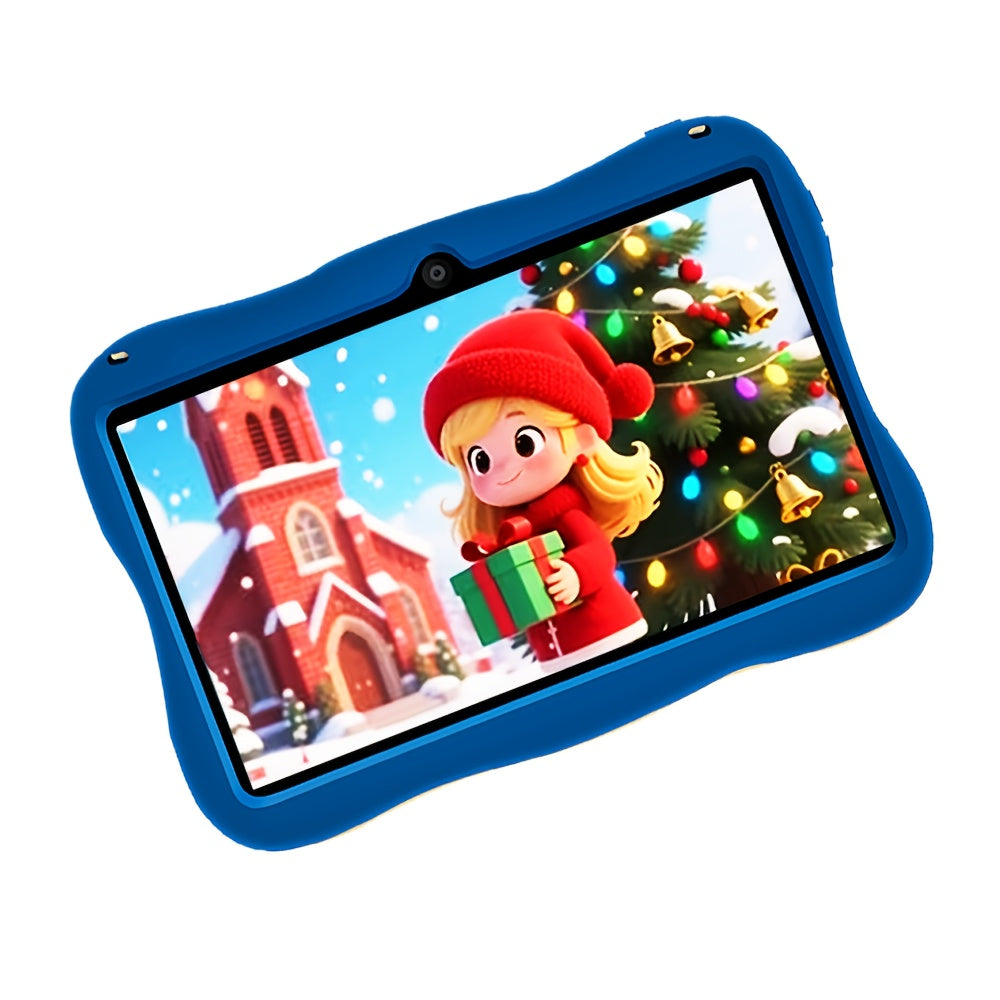 7-inch Kids Tablet - 2026 Upgraded Version Android 14 Kids Tablet with Protective Case, 5GB RAM + 32GB Storage, Blue and Pink, WiFi, BT, YouTube Support, Ideal Gift for Toddlers, Google Kids Space, Parental Controls