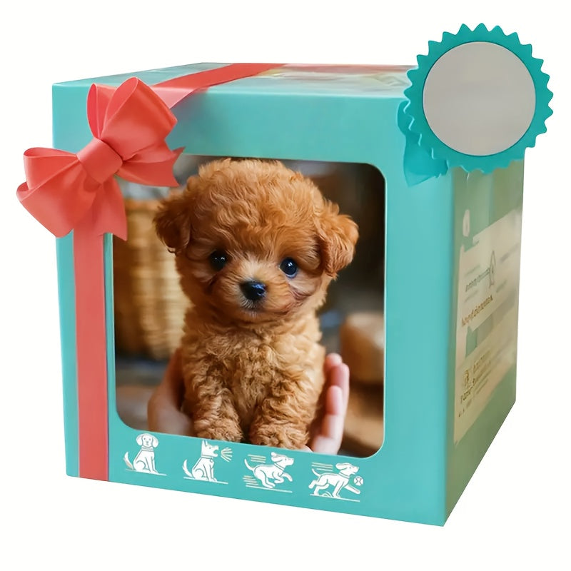 2026 Upgraded Simulation Puppy Robot, Realistic Electric Biomimetic Dog Toy, Automatic Walking, Barking, Tail Wagging, Children's Interactive Electronic Pet, Gifted with Accessory Dog Bones, Is An Excellent Birthday, Christmas, New Year's Gift