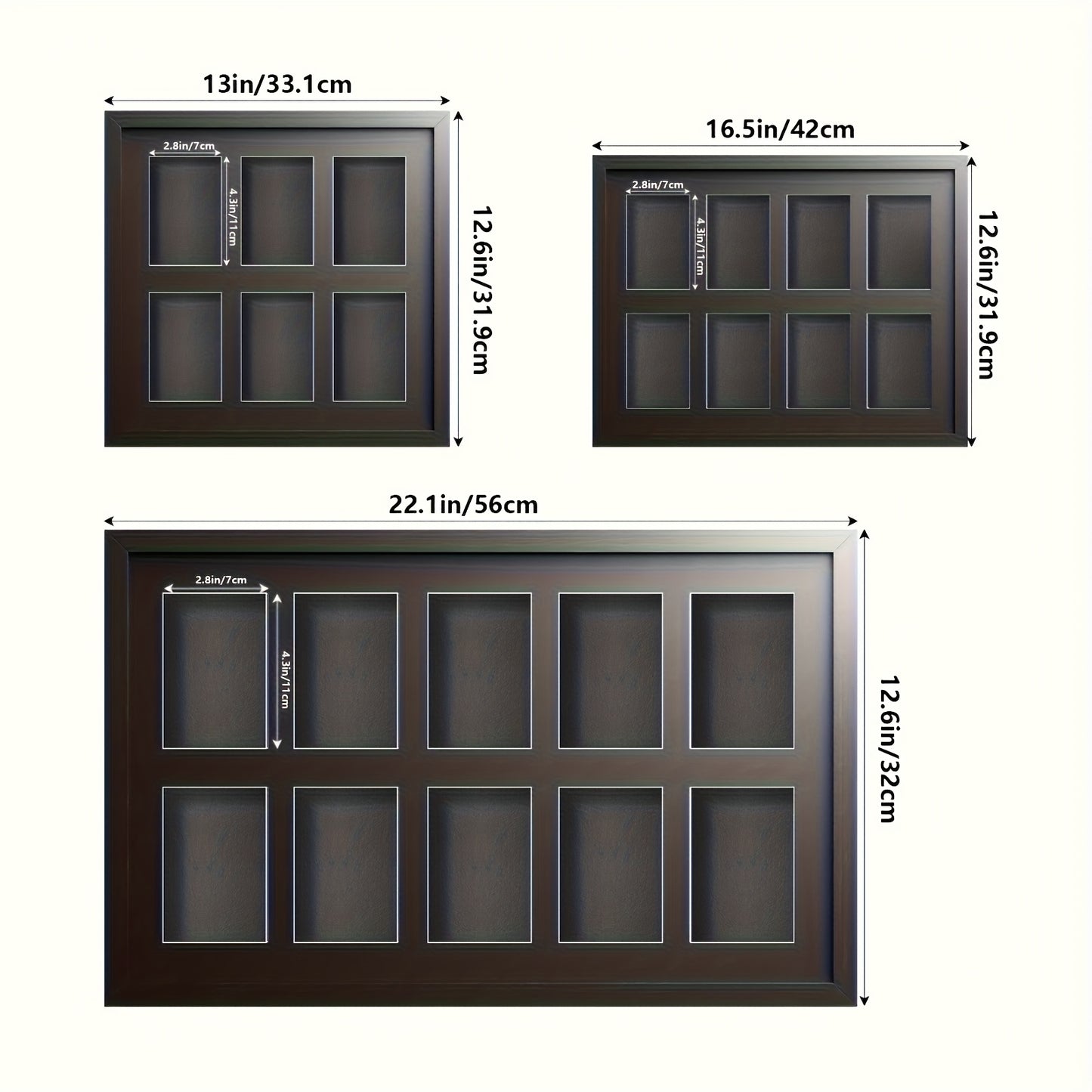 Wall-Mounted Trading Card Display Case - Wood Fiber Board Collector'S Sleeve, Protective Frame for TCG, PTCG, Sports And Game Cards, Compatible with 35-360Pt Cards, Age 14+