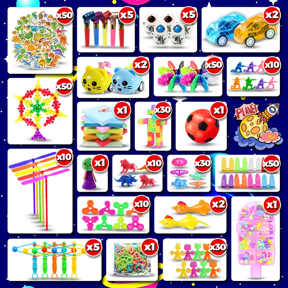 600pcs Party Toy -for Easter Egg Filler, Classroom Rewards, Goodie Bags Stuffers, Fidget Toys & Birthday Party Favors.Parent Child Interactive Toys, Children's Day Gifts, Father's Day Gifts, Mother's Day Gifts, Parents' Day Gifts.