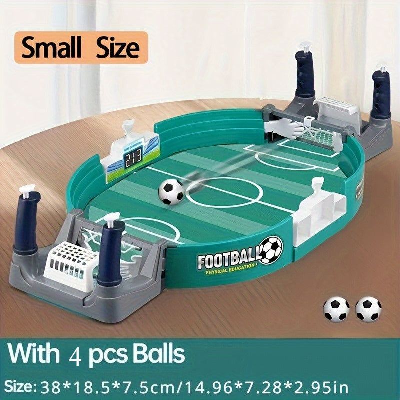 For Family Fun Table Football Game, 2-Player Duel, Educational Board Game Made of Other Material, for Youngsters & Adults, Perfect Gift for Family Bonding