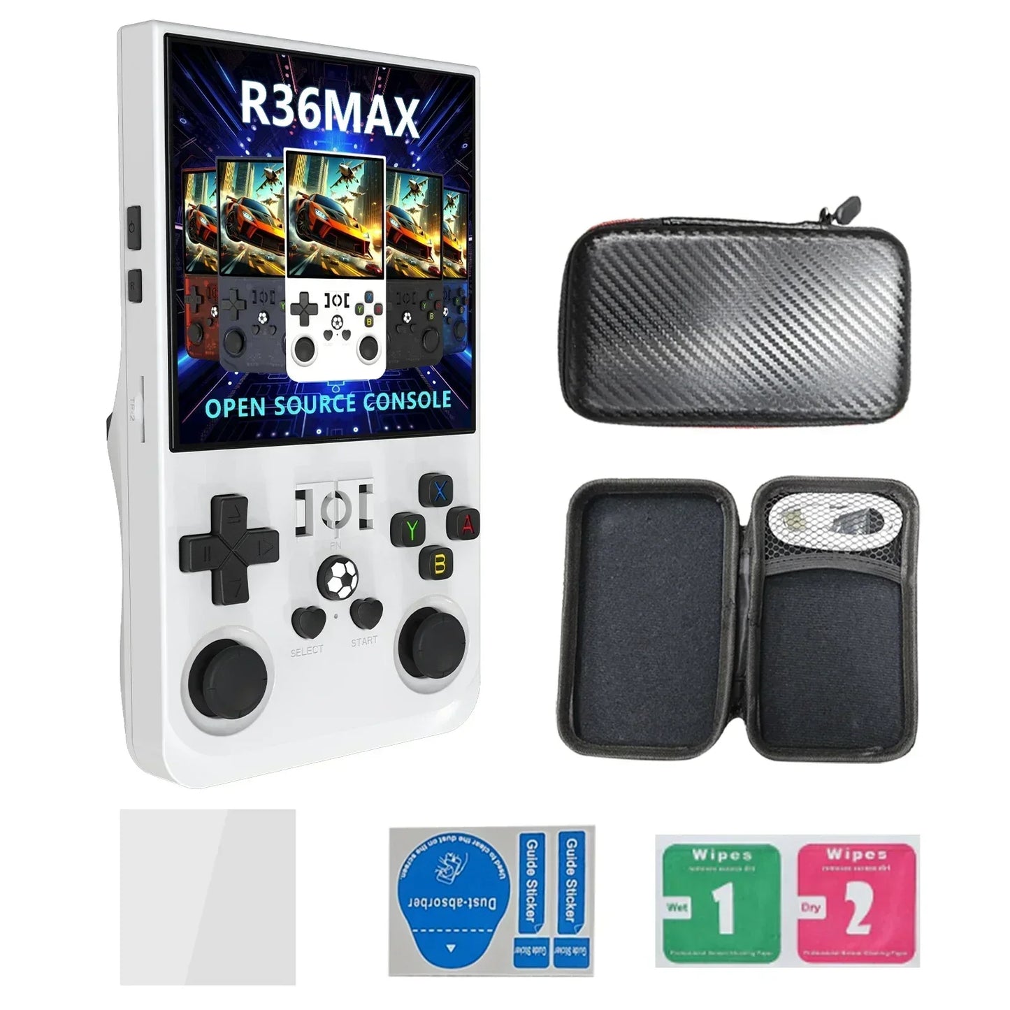 Handheld Game Console R36 Max – 4.0" IPS 720x720 4000mAh 18000 Games Linux