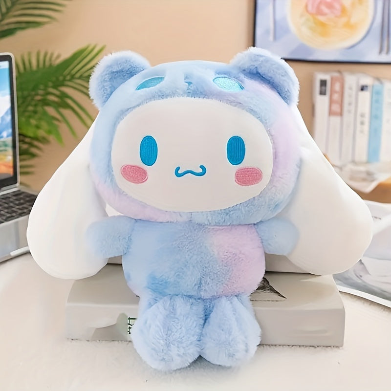 1pc Sanrio Kawaii Kitty Cat Kulomi Cinnamoroll Melody Plush Doll, Very Suitable for Birthday Gifts and Holiday Gifts