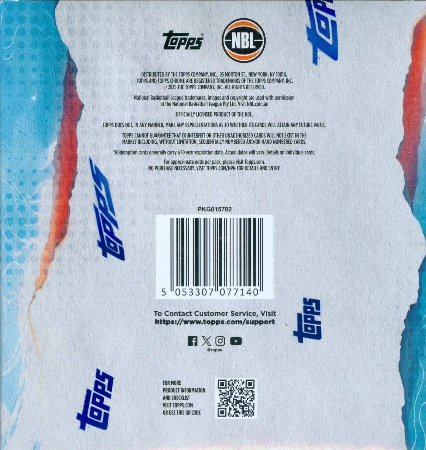 2024/25 Topps Chrome NBL Basketball Factory Sealed Value MEGA Box