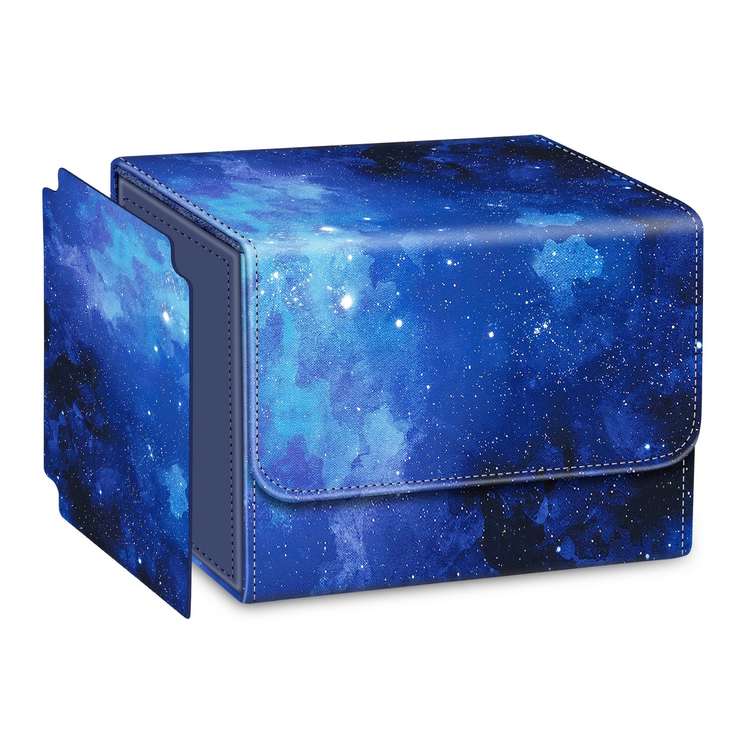 A Card Storage Box Suitable for MTG/TCG/CCG, Featuring a Magnetic Closure And Capable of Holding Over 180 Game Cards, Complete with a PU Divider