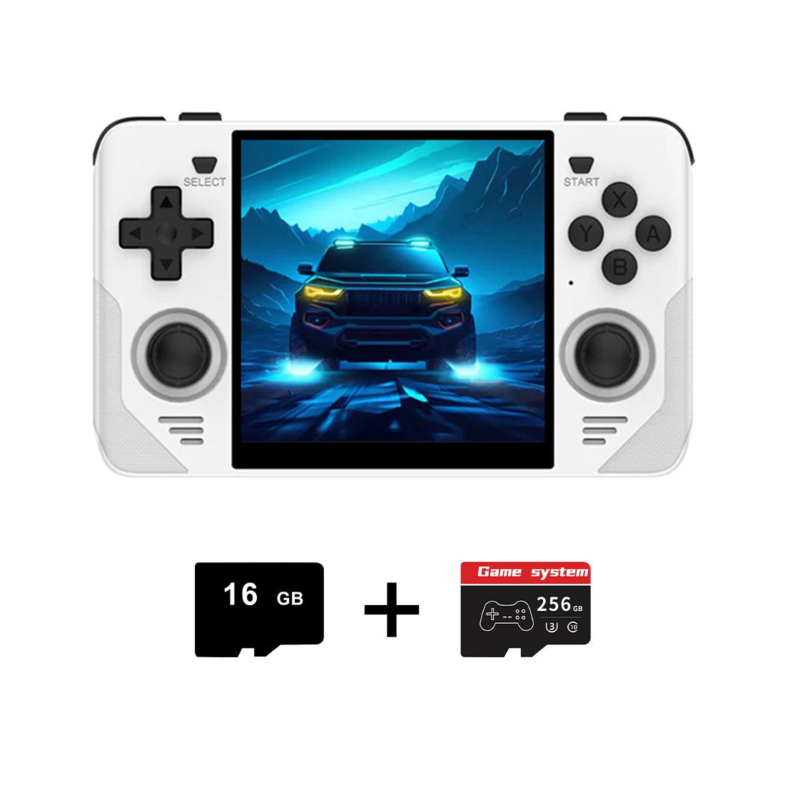Handheld Game Console Powkiddy RGB30 – 4" IPS 720x720 Square RK3566 Wi-Fi HDMI JELOS
