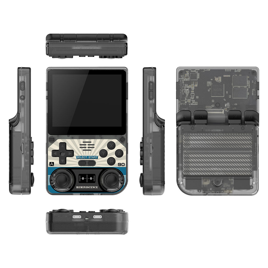 Handheld Game Console Powkiddy V20 – 3.5" IPS Vertical 5000mAh 10hr Dual TF Linux