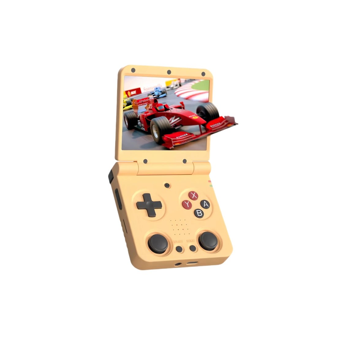 Handheld Game Console Miyoo Flip V2 Retro Gaming Clamshell 3.5-inch IPS Dual Joystick HDMI
