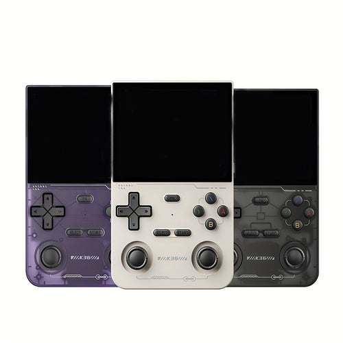 Portable Handheld Game Console Open Source 3.5 Inch IPS Screen 64GB TF Card Pre-Installed Emulator Ultra Long Battery OTG – Retro Gaming Handheld for Kids & Adults