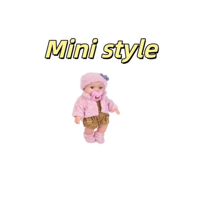 1 Realistic 12-inch/30-cm Reborn Doll • With Hat, Socks, And Toy Pacifier Set • Lifelike Toy • Perfect For Party Games And Valentine's Day • Ideal Gift For Kids On Christmas And Halloween • Free Accessories