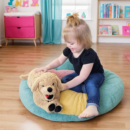 Dog Stuffed Animals Plush Toy, 21" Golden Retriever Plush Toys, Large Stuffed Dog Toy