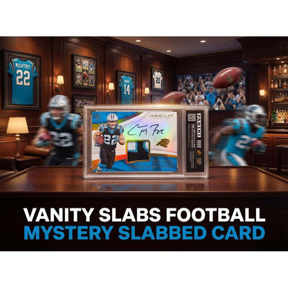 PANINI Football Random Single Hit Slab | Inside is a Rookie, Star, Autograph or Insert Guaranteed! | Perfect Gift for Kids & Collectors of All Ages