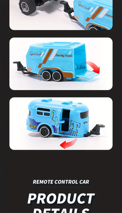 1:64 Alloy Mini Remote Control Car with Shock Absorbers, Off-Road Truck Toy, Gift for Boys, Birthday, Christmas, Halloween, New Year's Gift