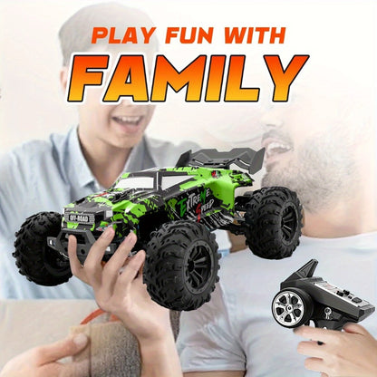 Dual Shell RC Off-Road Truck Ultra Large All-Terrain Remote Control Car with Full Proportional Drift, Extreme Grip & High Speed – Powerful 4WD Monster Truck Toy, Birthday Christmas Gift