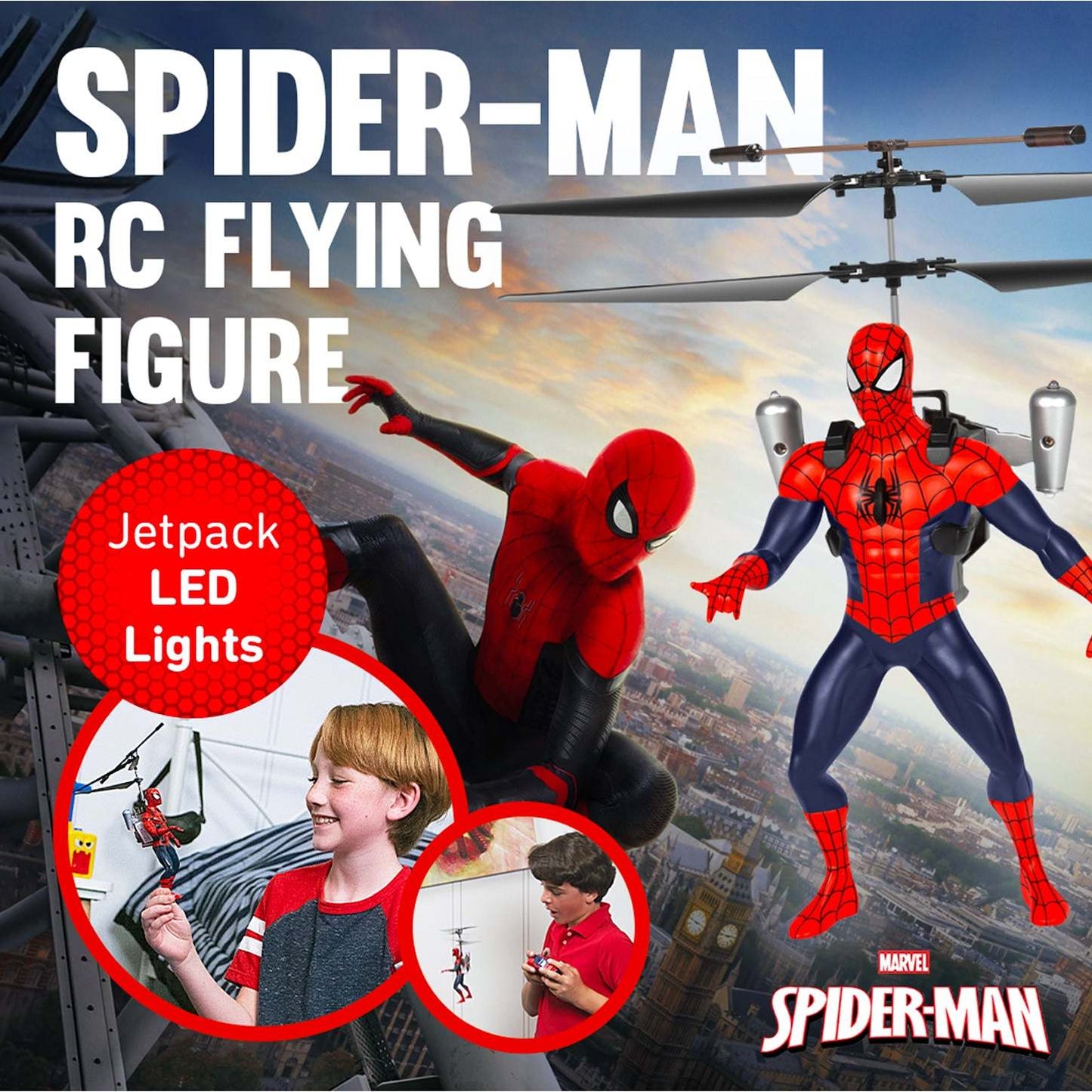 2CH Spider-Man Marvel IR Helicopter