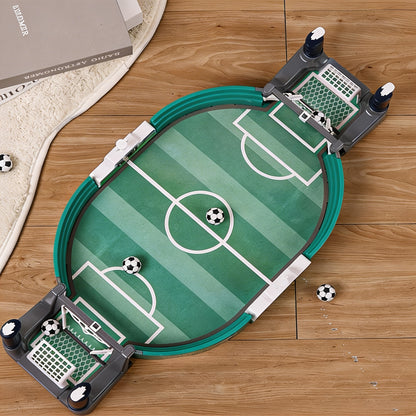 Kids' Portable Table Football Game Set, Parent-Child Versus Football Toy, 2-Player Competitive Puzzle Table Game, Durable PP Material, Independent Tabletop Design, Indoor Family Game, Kids' Party Toy, Christmas, Thanksgiving Gift, Soccer Board Game