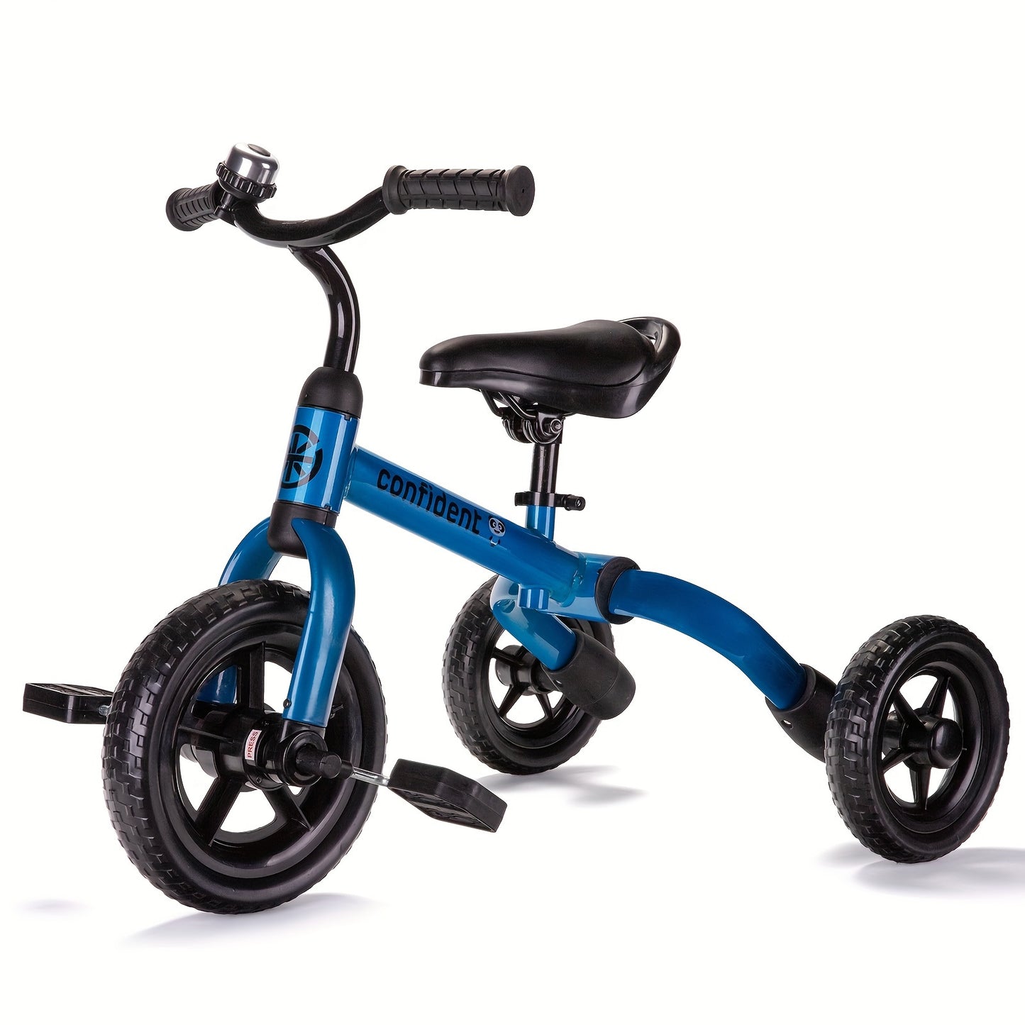 3in 1 Tricycle for Toddlers Age 2+ Years Old, Folding Kids Balance Bike with Adjustable Seat and Removable Pedal, Toddler Bike Ride-on Toys for Infant, Gifts for Baby Girls Birthday