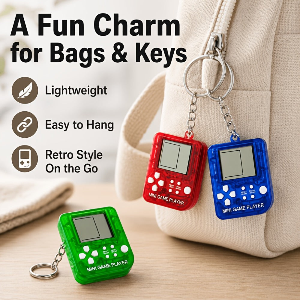Mini Game Controller Keychains Party Favors for Kids 6, 12 or 24 Pack – Random Color Video Game Keychains for Boys Birthday, Gaming Party Supplies & Classroom Prizes