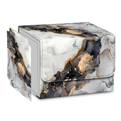 A Card Storage Box Suitable for MTG/TCG/CCG, Featuring a Magnetic Closure And Capable of Holding Over 180 Game Cards, Complete with a PU Divider