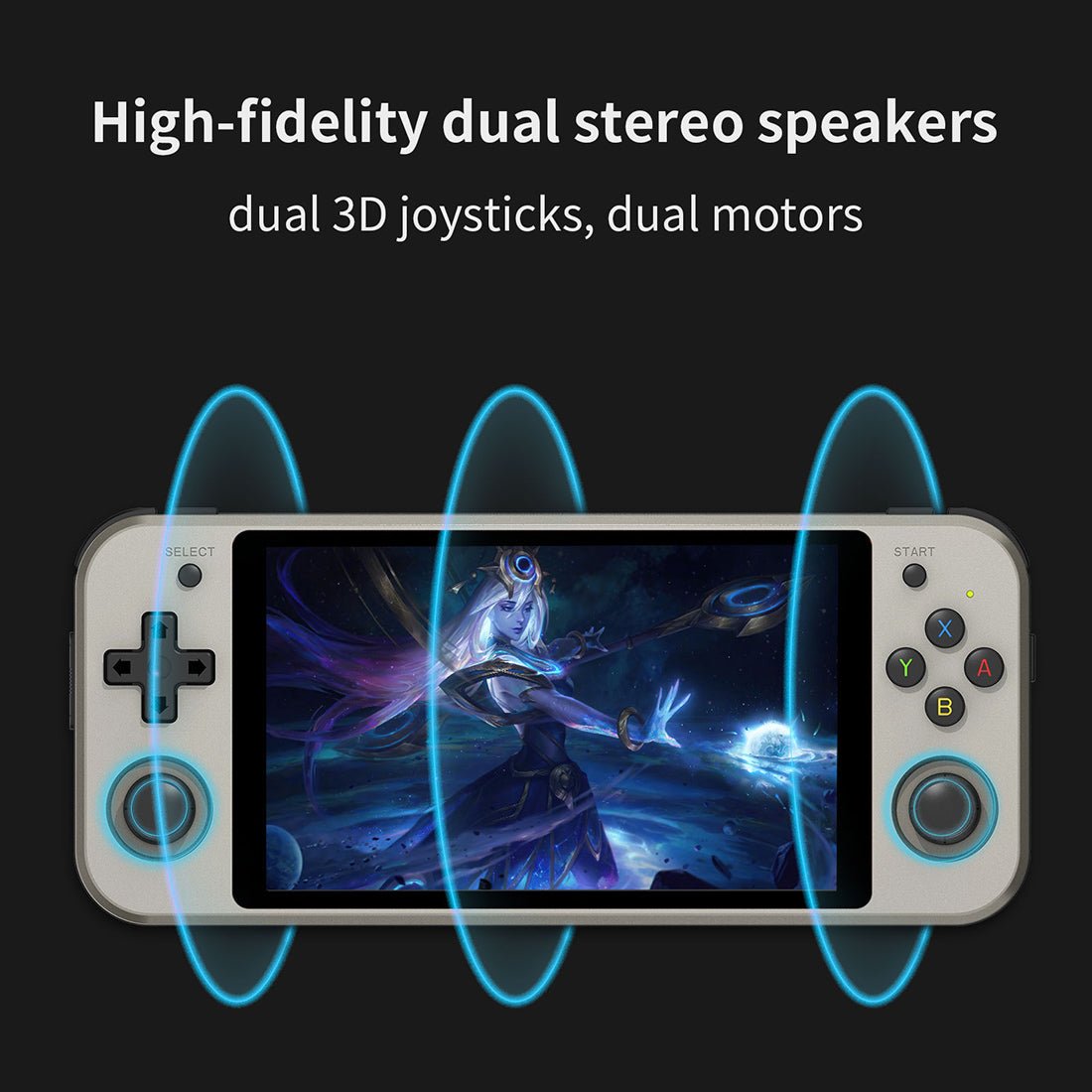 Handheld Game Console Anbernic RG552 Dual OS Android Linux 5.36-inch IPS RK3399 HDMI