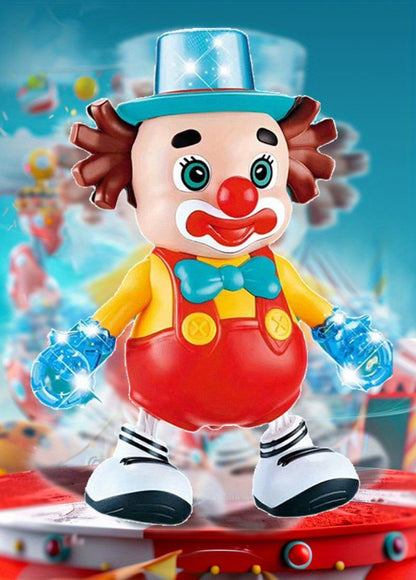 Dancing Clown Toy Doll Light Music Swing Left And right, Toys for Kids girls, Fidget toys, Toys for boys, toy, Christmas Gifts Birthday Gifts for kids, Weird stuff, Halloween Decorations