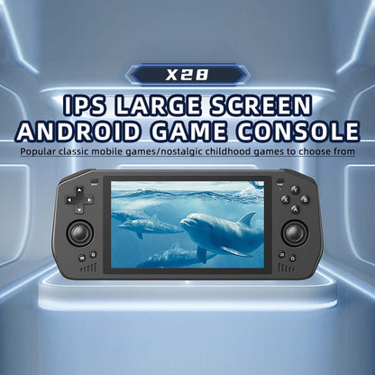 Handheld Game Console Powkiddy X28 – 5.5" IPS Android 11 T618 5000mAh Wi-Fi HDMI