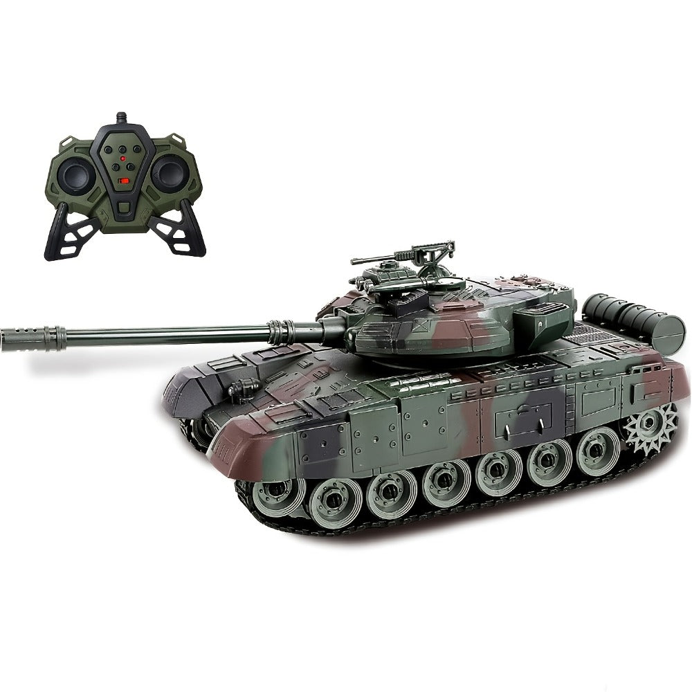 RC Military Tank for Boys Ages 6+ – 2.4GHz All-Terrain Remote Control Armored Tank with Strong Climbing Ability, Military Simulation War Vehicle Toy, Best Birthday Gift for Kids & Teens