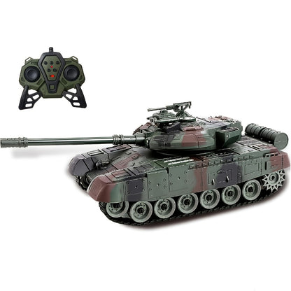 RC Military Tank for Boys Ages 6+ – 2.4GHz All-Terrain Remote Control Armored Tank with Strong Climbing Ability, Military Simulation War Vehicle Toy, Best Birthday Gift for Kids & Teens