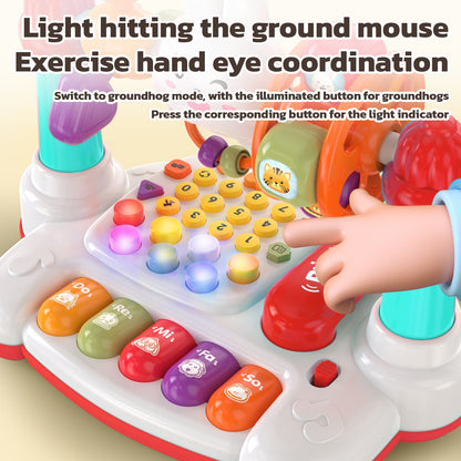 JOVOW, Toys, Multifunctional Rabbit Phone, Educational Storytelling Machine, Piano Music Light Toy, Multiple Modes to Switch, Sensory Toy for Kids, Easter Halloween Birthday Gifts, Christmas Gift