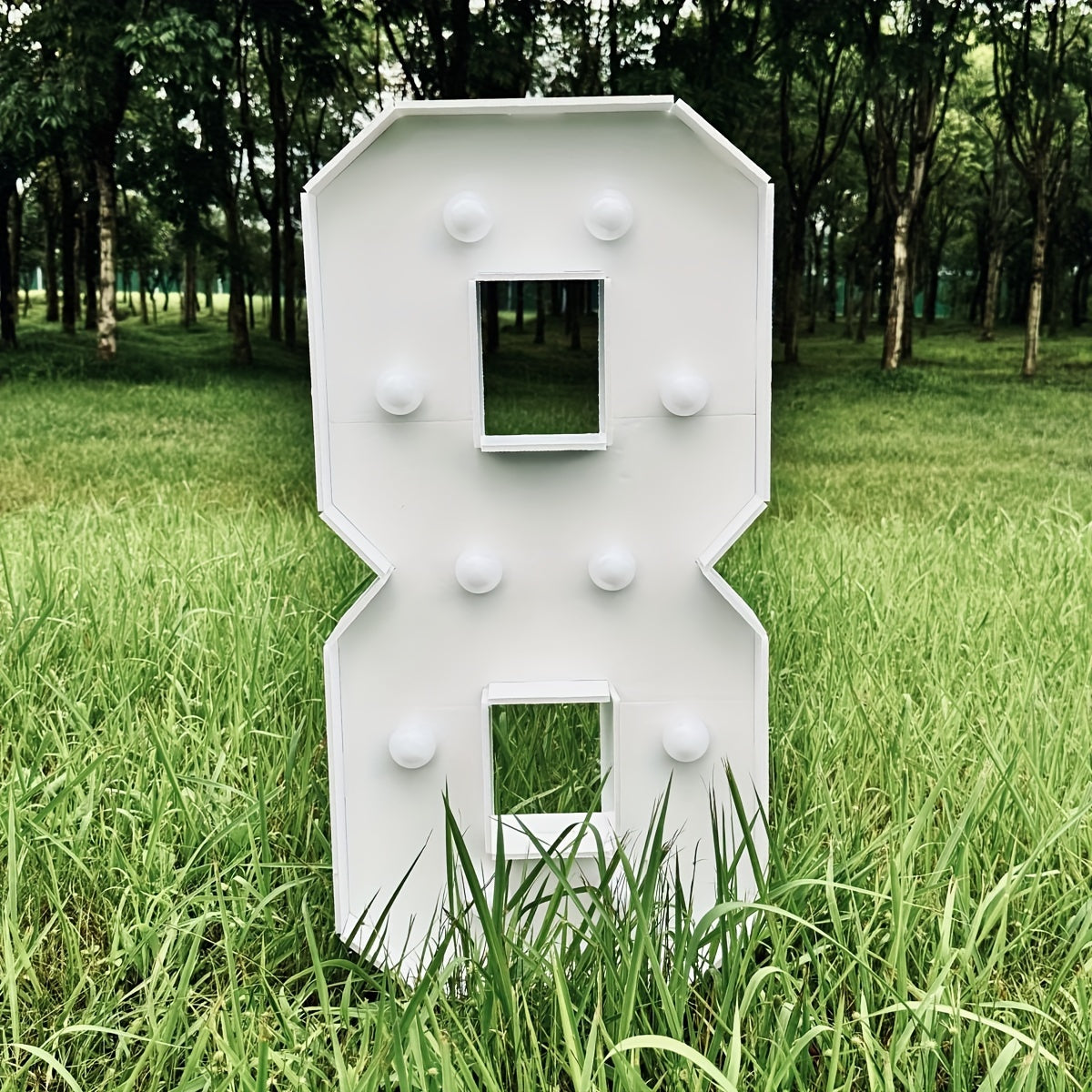 Warm White 73cm / 28.7 INCH - Illuminated Number 1 Balloon Frame - Paper PS Foam Board, Perfect for Birthday & Anniversary Parties,Graduation Decorations, Back to School of 2026