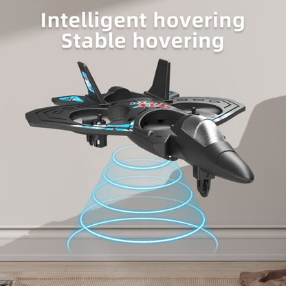 RC Drone for Kids & Beginners with Height Hold – Rechargeable Remote Control Airplane Indoor Outdoor Toy Gift for Boys Girls (Black/Blue/Red)