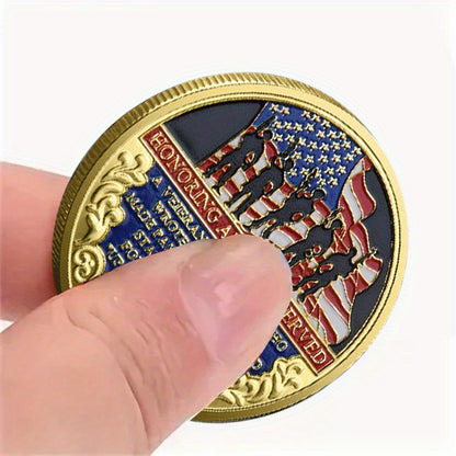 MSMASK 48pcs Military Theme Challenge Coins Appreciation Commemorative, Christian Prayer Metal Coins, Collector Grade Quality, Special for Church Events, Challenge Coins, Military Challenge Coins Challenge Coin