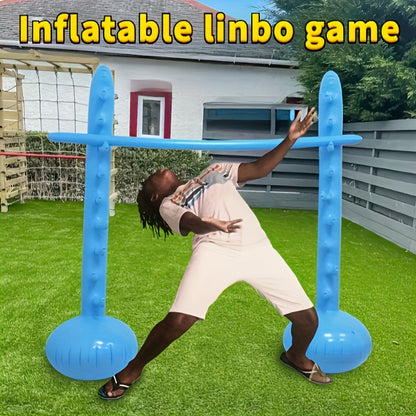 Inflatable Limbo Game for Adults - Sturdy And Fun Limbo Set Ideal for Family Events, Gatherings, And Outdoor Activities