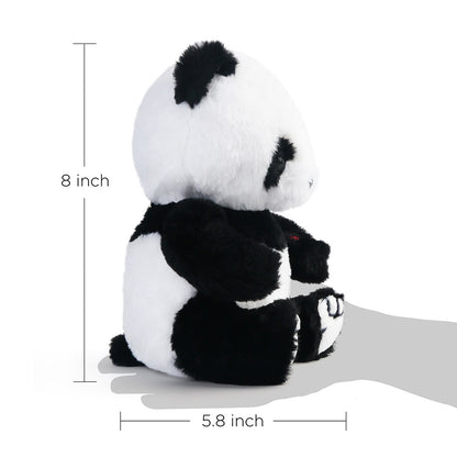 BenBen 8'' Light Up Panda Stuffed Animals, Kawaii Panda Bear Plush with LED Light, Hugging Toy Gift for Birthday Gift, Christmas Gifts, Home Decor, Mother's Day