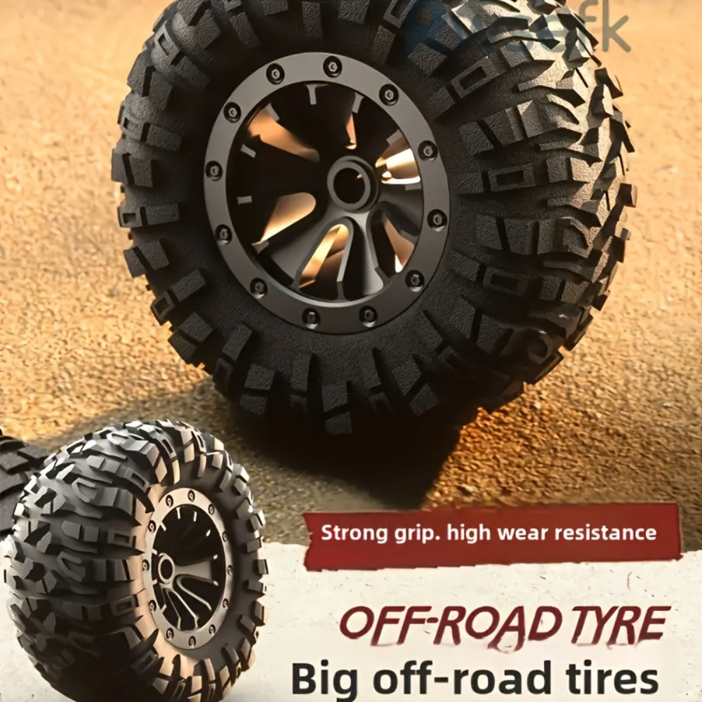 High-Speed RC Off-Road Car 40km/h – All-Terrain Remote Control Climbing Truck with Long-Lasting Battery, Sturdy 4WD Structure, Birthday Christmas Gift for Boys Kids & Adults (Style A & B)