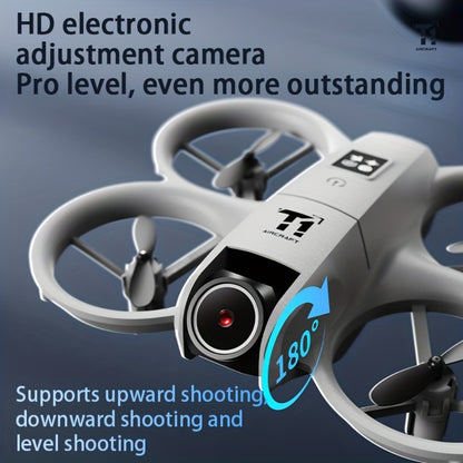 4K RC Airplane with Auto Hover & Dual Batteries – Optical Flow WiFi FPV Camera, One-Key Return & Roll, Anti-Shock Anti-Collision, Long Endurance Remote Control Plane for Kids Adults Beginners