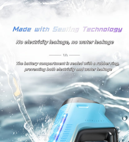Electric Water Gun with Auto-Fill, LED Lights & 40-Foot Range – USB Rechargeable Large Capacity Soaker Blaster for Kids & Adults, Pool Beach Backyard Outdoor Summer Toy, Gift Box