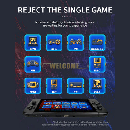 Handheld Game Console Powkiddy X70 – 7" IPS Large Screen Retro Emulator HDMI
