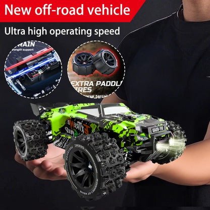 Dual Shell RC Off-Road Truck Ultra Large All-Terrain Remote Control Car with Full Proportional Drift, Extreme Grip & High Speed – Powerful 4WD Monster Truck Toy, Birthday Christmas Gift