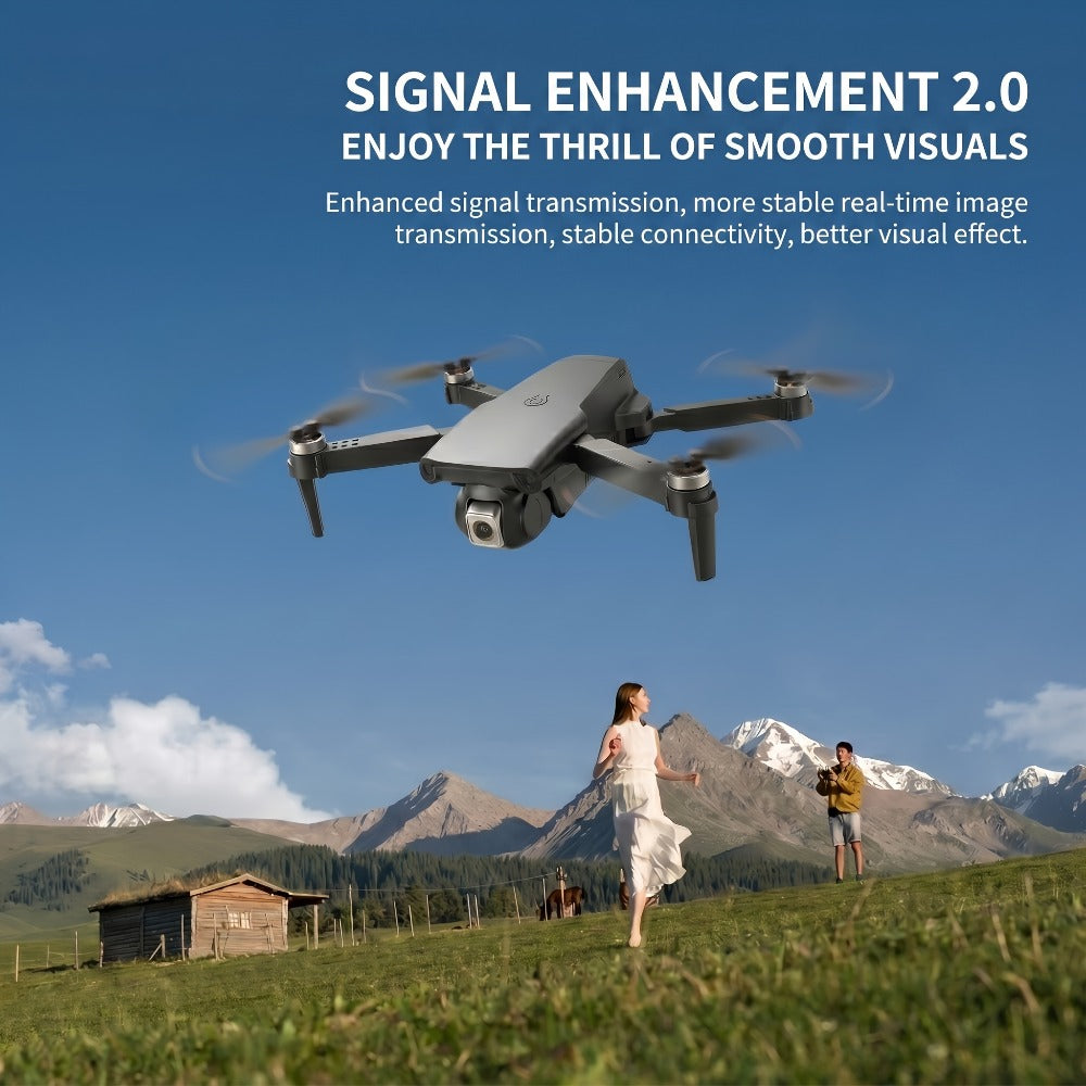 8K Brushless Motor Drone with Obstacle Avoidance – 2026 Upgraded Foldable Quadcopter for Beginners Adults, 2 Batteries, One-Button Return, USB Charging, Repair Tools Included, Great Gift
