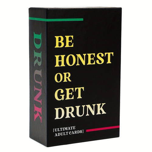 BE HONEST Card Game - Conversation Starter for Friends, Family & Couples, Meaningful Questions to Break the Ice, Deepen Connections & Spark Honest Talks at Parties, Game Nights & Gatherings