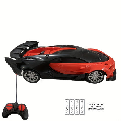 1:24 Four-Channel Remote Control Car Toy Simulation Model with LED Lights, High-Speed Drift Remote Control Cars, Birthday Gifts Christmas, Halloween Gifts
