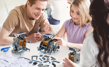 12-in-1 STEM Solar Robot Kit Toys, Educational Building Science Experiment Set Birthday Gifts for Kids Boys Girls 8 9 10 11 12 13 Years Old