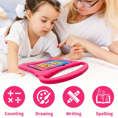 Veidoo Kids Tablet, 7 Inch Android Tablet PC, 2GB RAM 16GB ROM, Safety Eye Protection Screen, WiFi, Dual Camera, Games, Parental Control APP, Tablet with Silicone Case1