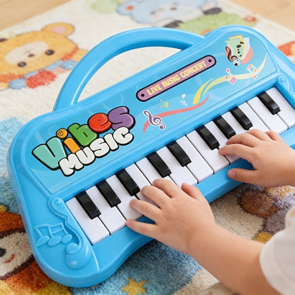 1pc, 13-Key Kids Piano Keyboard, Portable Electronic Music Toy For, Educational Birthday & Christmas Gift for Boys And Girls, Halloween Party Favors