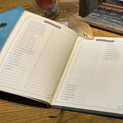 DnD Campaign Journal for D&D 5e & 5R Players — RPG Notebook with Character Sheets, Spell Tracker, Quest Log, NPC Manager & Map Pages, A5 Nubuck 100 Pages, 13 Colors, Dungeon Master Gift