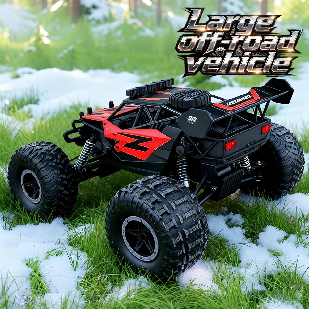 RC Off-Road Truck for Kids Ages 6+ – High Speed Remote Control Car with Alloy Steel Body, Full-Function Bearings, 4WD All-Terrain Monster Truck Toy for Boys, Birthday & Holiday Gift