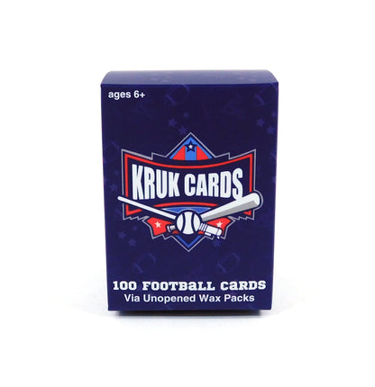 Vintage NFL Football Cards Lot – 100 Cards in Factory Sealed Packs | Multi-Decade Collection | Rookie & Hall of Famer Possible | Gift for Collectors & Football Fans